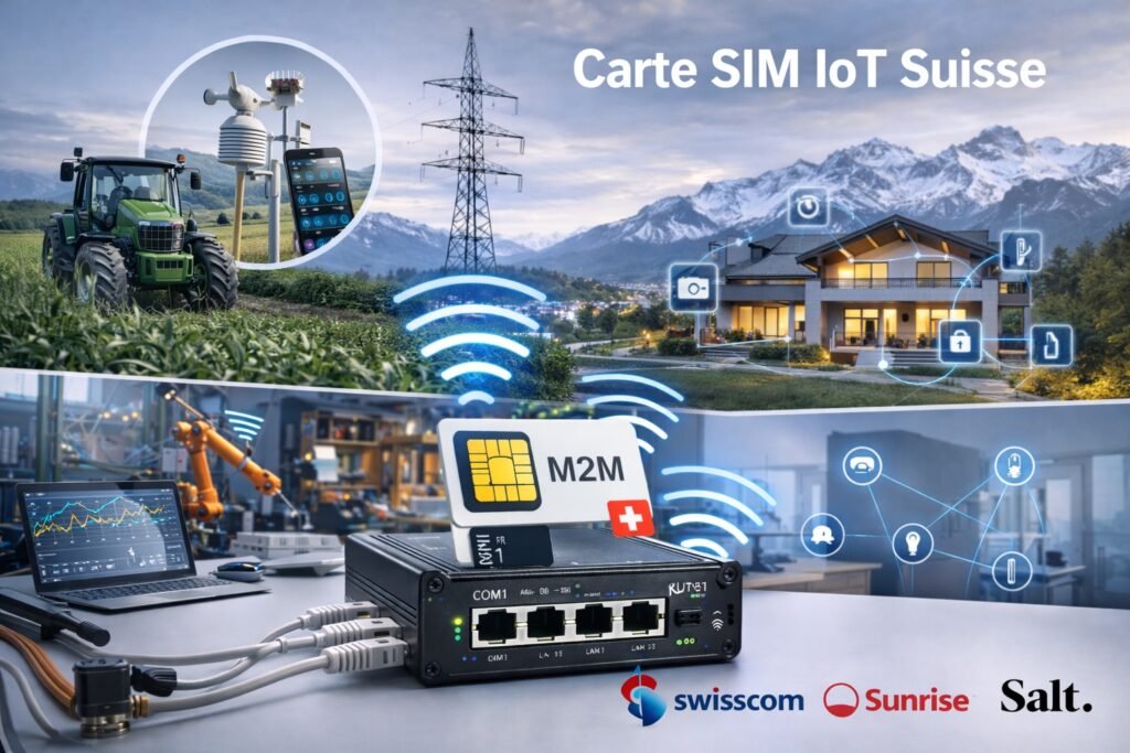Carte SIM IoT Suisse
